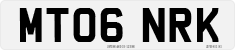 License plate of the United Kingdom, 2001 year system