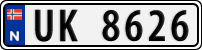 License plate of Norway, Trailers, motorcycles, special vehicles
