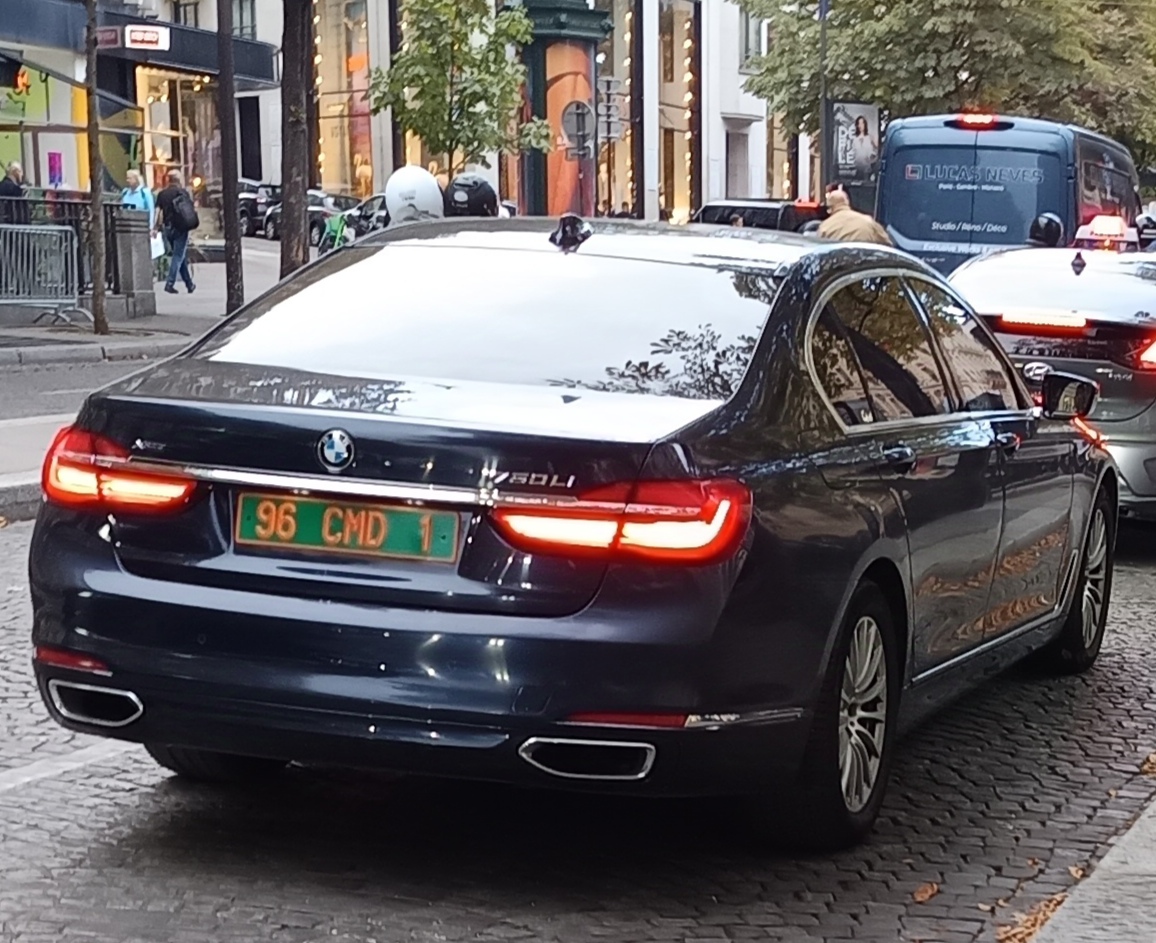 96 CMD 1, BMW 7 Series 6th gen (G11/G12), 2015–2019