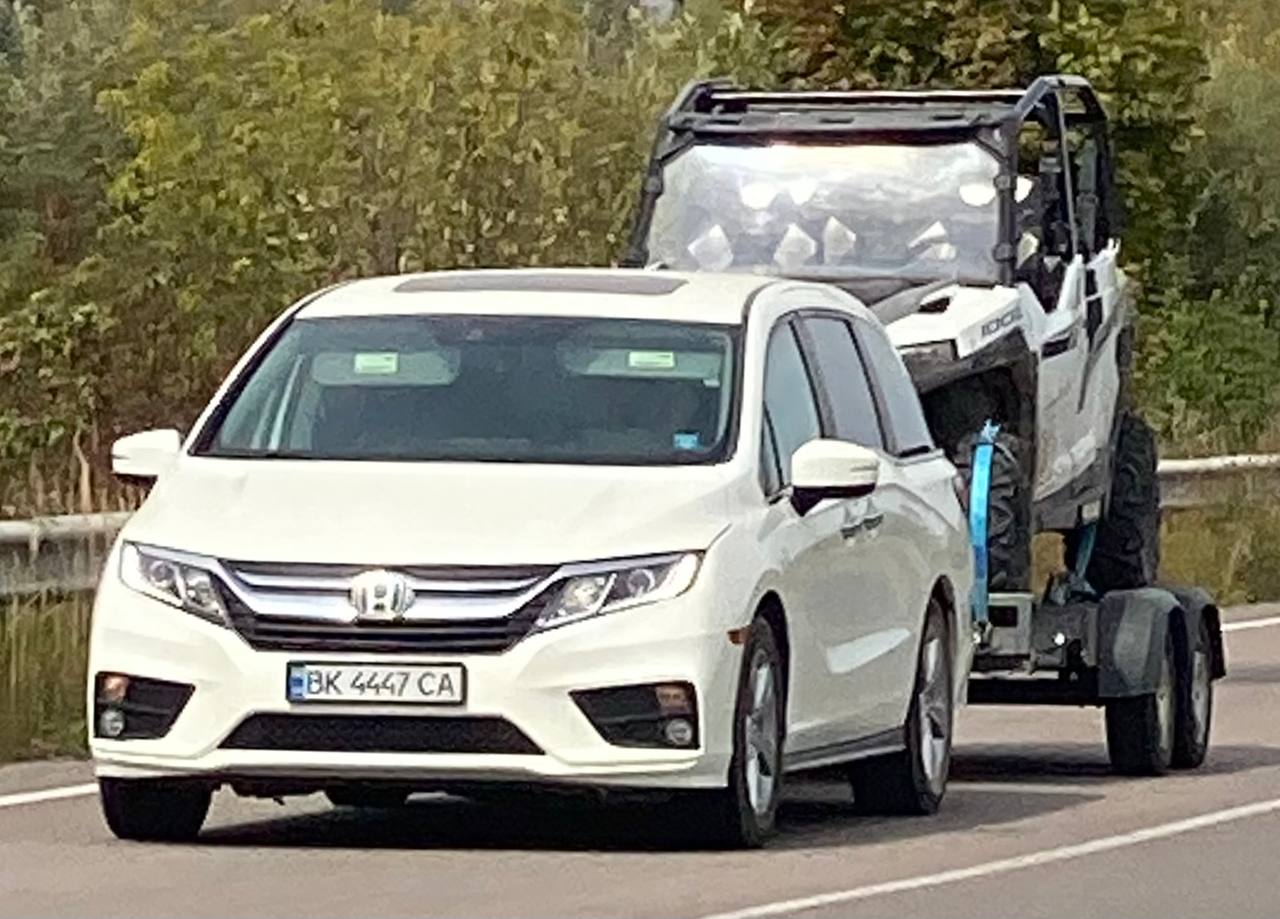 BK 4447 CA, Honda Odyssey 5th gen (RL6; NA-market), 2017–