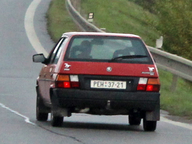 PEH 37-21, Skoda Favorit 1st gen Hatch (Type 781), 1987–1995