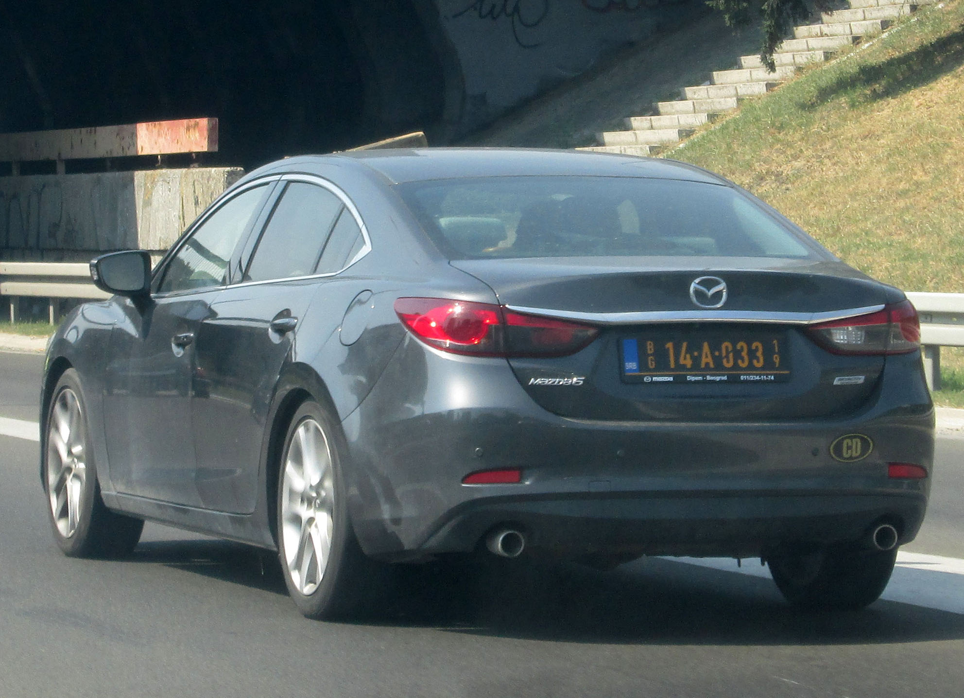 BG 14-A-033, Mazda 6 3rd gen Sedan (GJ), 2012–2018
