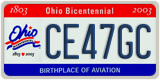 Ohio, AB12CD (Bicentennial)