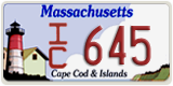 Massachusetts, Specialty plates (AB 1234)