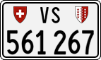 License plate of Switzerland, Cars