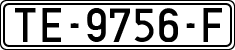 License plates of Spain, 1971 year series
