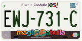 Coahuila, Cars (AAA-000-A)