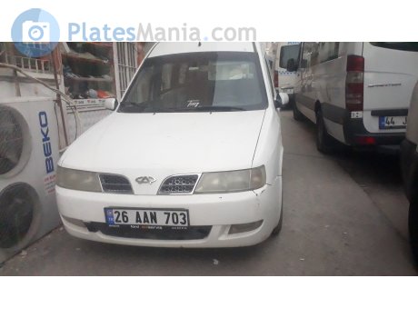 26 AAN 703, Chery (Chirey) Taxim