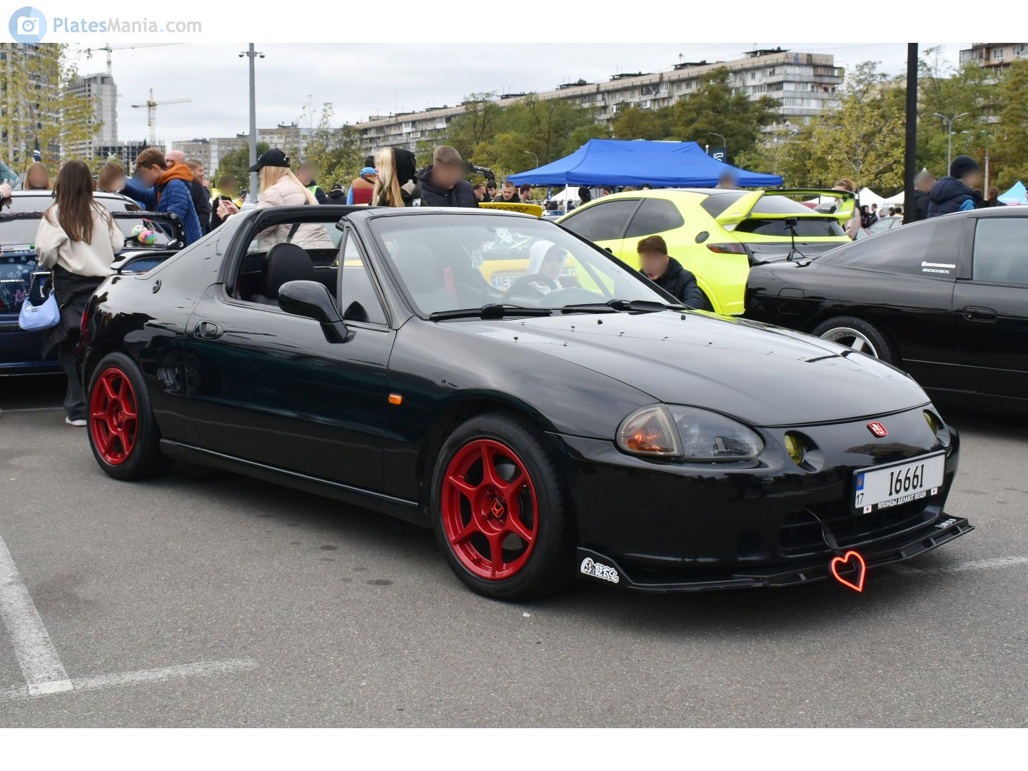 17 I666I, Honda CRX 3rd gen (del Sol) (EG), 1992–1997