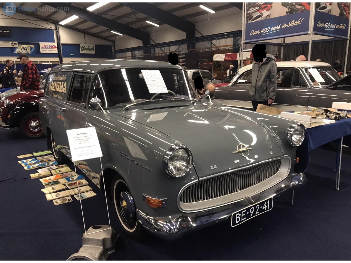 BE-92-41, Opel Olympia 4th gen Van (P1), 1957–1960