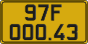 License plate of Vietnam, Commercial vehicles
