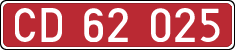 License plates of Spain, Diplomatic