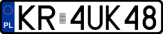 License plates of Poland, Regular car plates