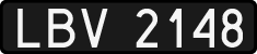 License plates of Poland, 1976 year system