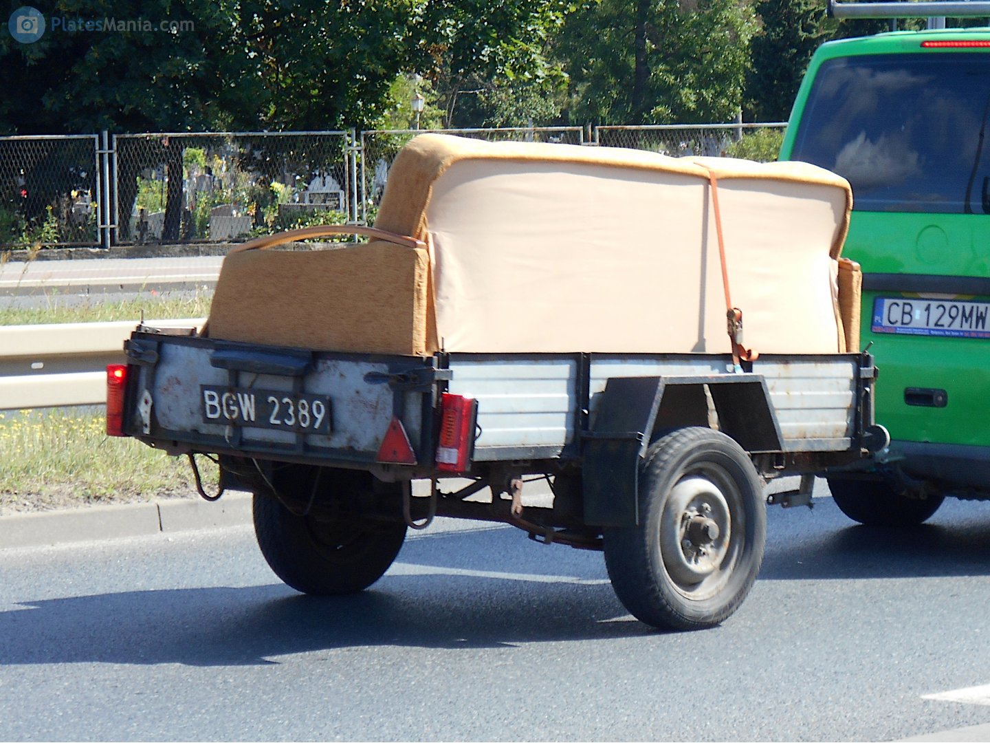 BGW 2389, Home-made vehicle 