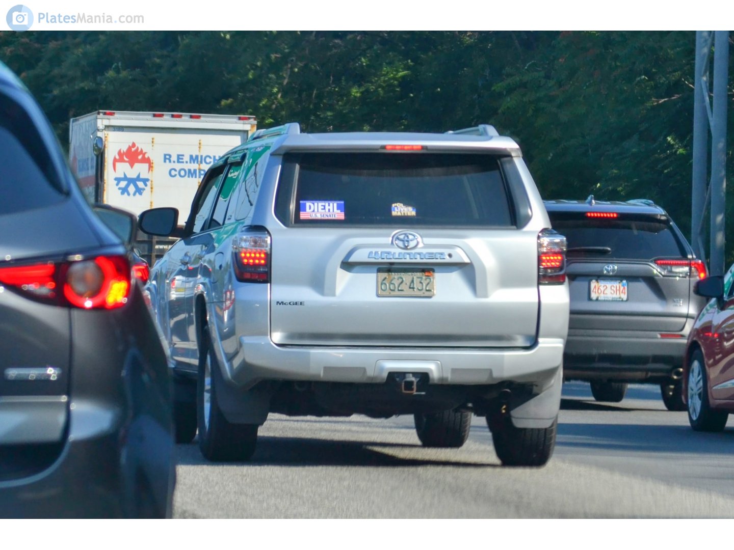 662-432, Toyota 4Runner 5th gen (N280), facelift, 2013–2024