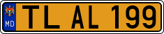 License plate of Moldova, Public transport (1992)