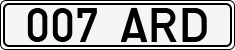 License plate of Estonia, Regular car plates