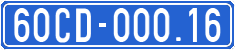 License plate of Vietnam, Government and public administrations