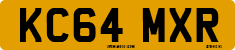 License plate of the United Kingdom, 2001 year system