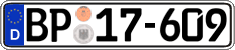 German license plate, Authorities and federal agencies