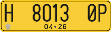 License plate of Indonesia, Commercial vehicles