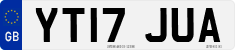 License plate of the United Kingdom, 2001 year system
