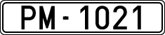 License plates of Spain, 1900 year series