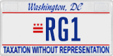 District of Columbia, Vanity Plates