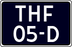 License plate of the Netherlands, Agricultural vehicles