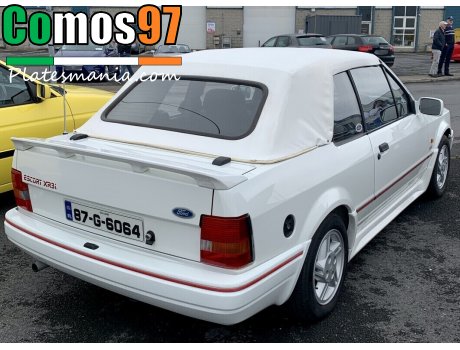 87-G-6064, Ford Escort