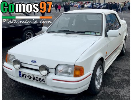 87-G-6064, Ford Escort