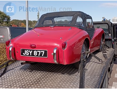 JSY877, Triumph TR2