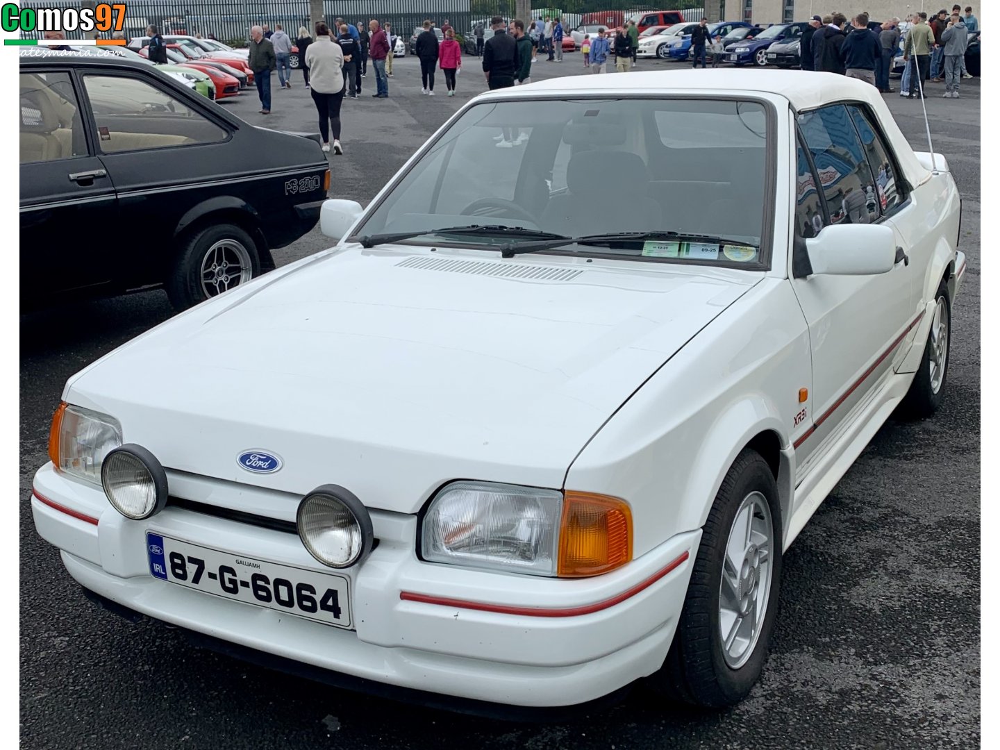 87-G-6064, Ford Escort 4th gen Cabriolet (ALF; Global-market), 1986–1990 (–1992 for LATAM-market)