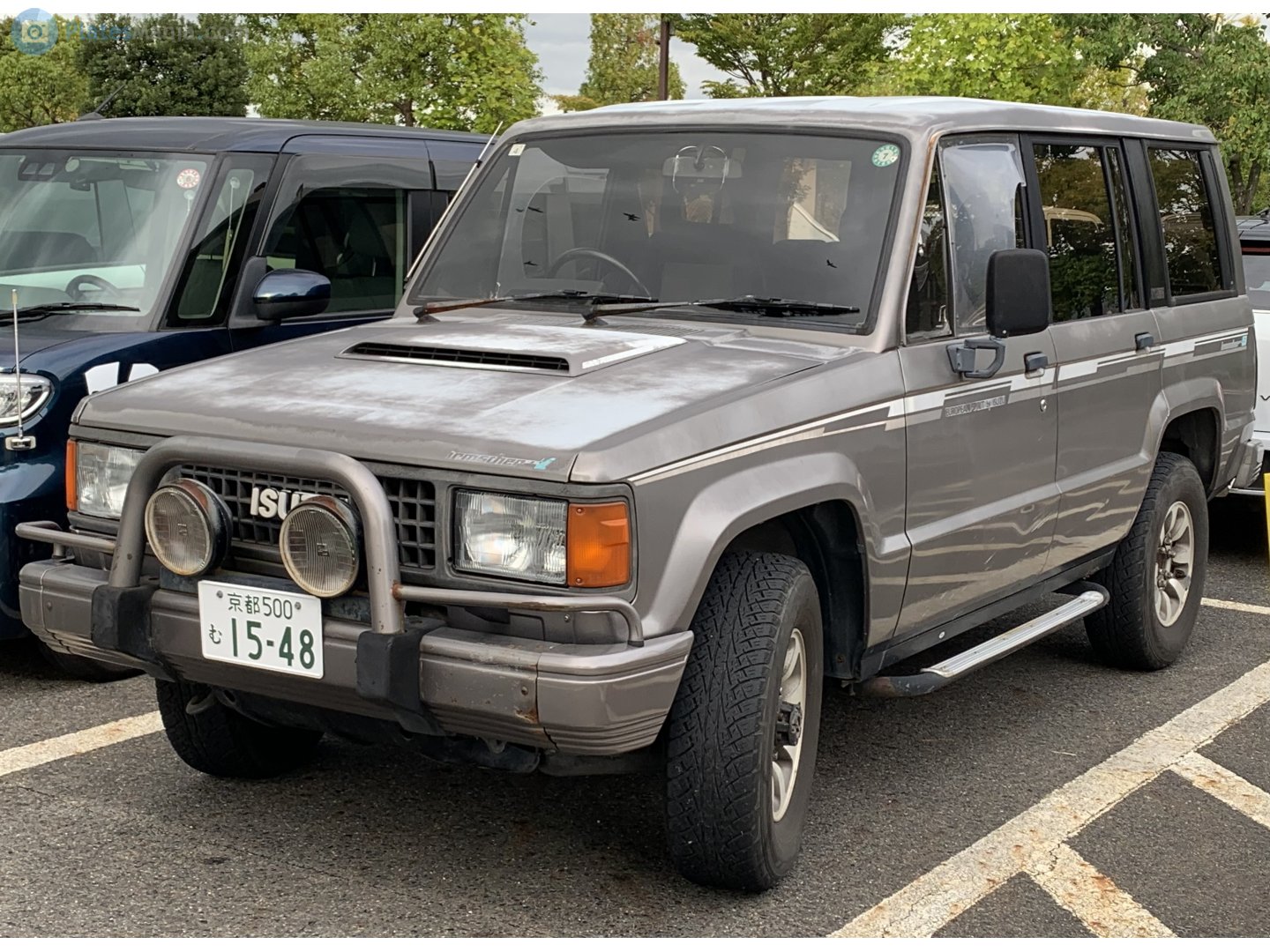 京都 500 む 1548, Isuzu Bighorn 1st gen Wagon SUV, facelift, 1987–1991