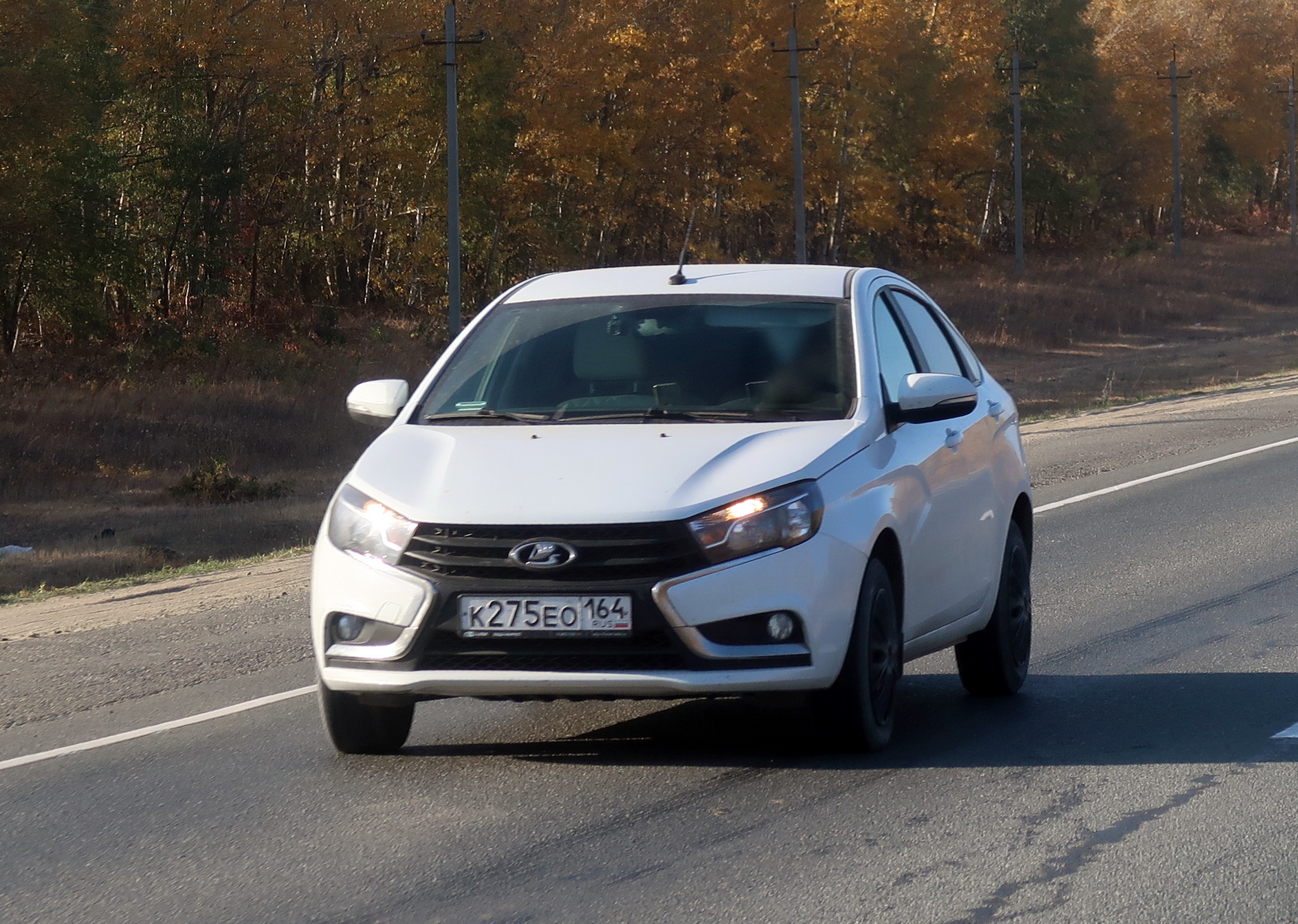 к 275 ео 164, Lada (VAZ) Vesta 1st gen Sedan (GFL), 2015–2022