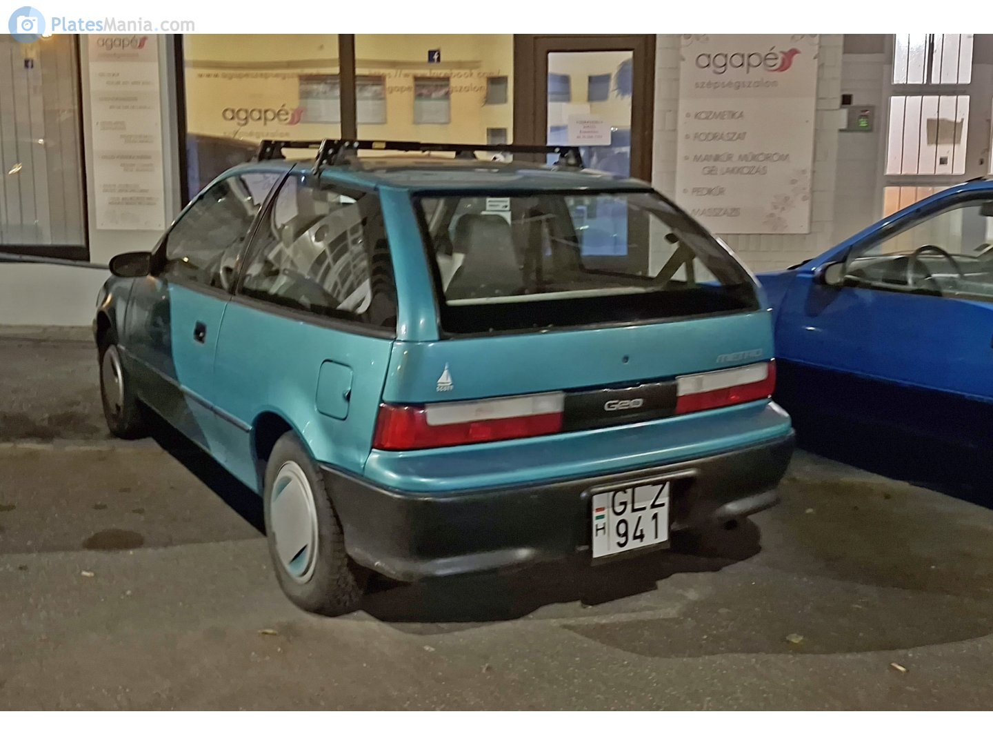 GLZ-941, Geo Metro 1st gen 3-door Hatch, 1989–1994