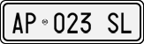 License plate of Italy, Cars (1994 year series)