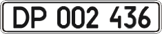 License plate Ukraine, Diplomatic