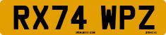 License plate of the United Kingdom, 2001 year system
