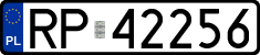 License plates of Poland, Regular car plates
