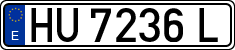 License plates of Spain, 1971 year series