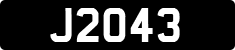 License plate of Jersey, Regular plates (J123456)