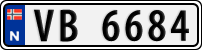 License plate of Norway, Trailers, motorcycles, special vehicles