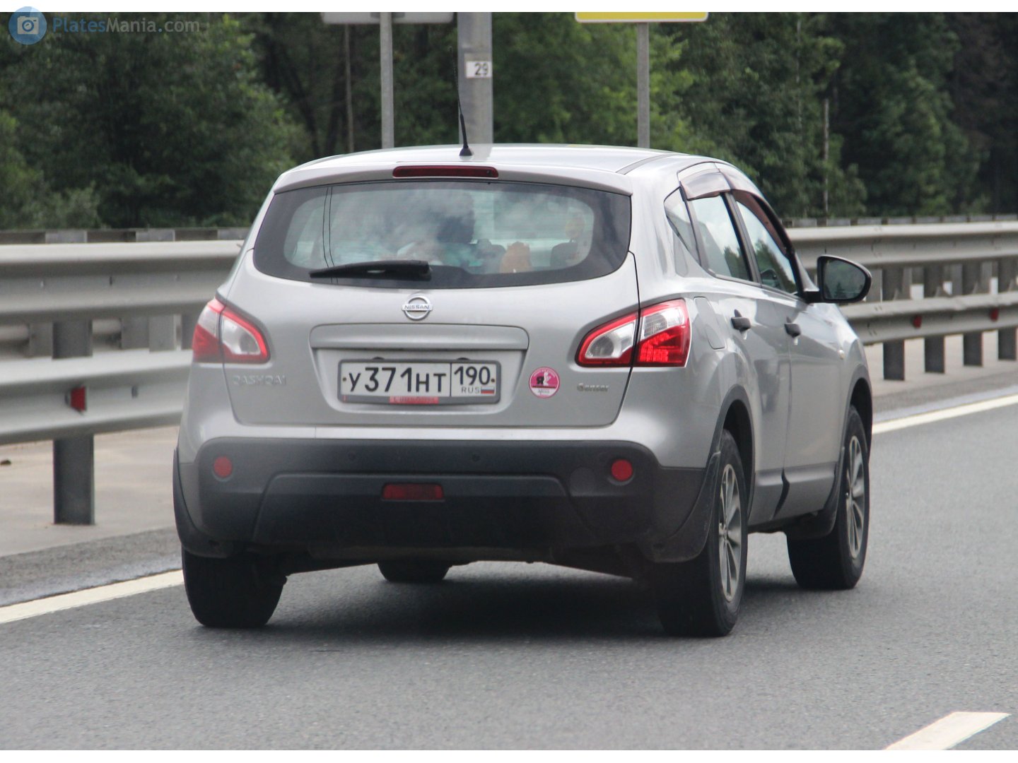 у 371 нт 190, Nissan Qashqai 1st gen (J10), facelift, 2009–2014