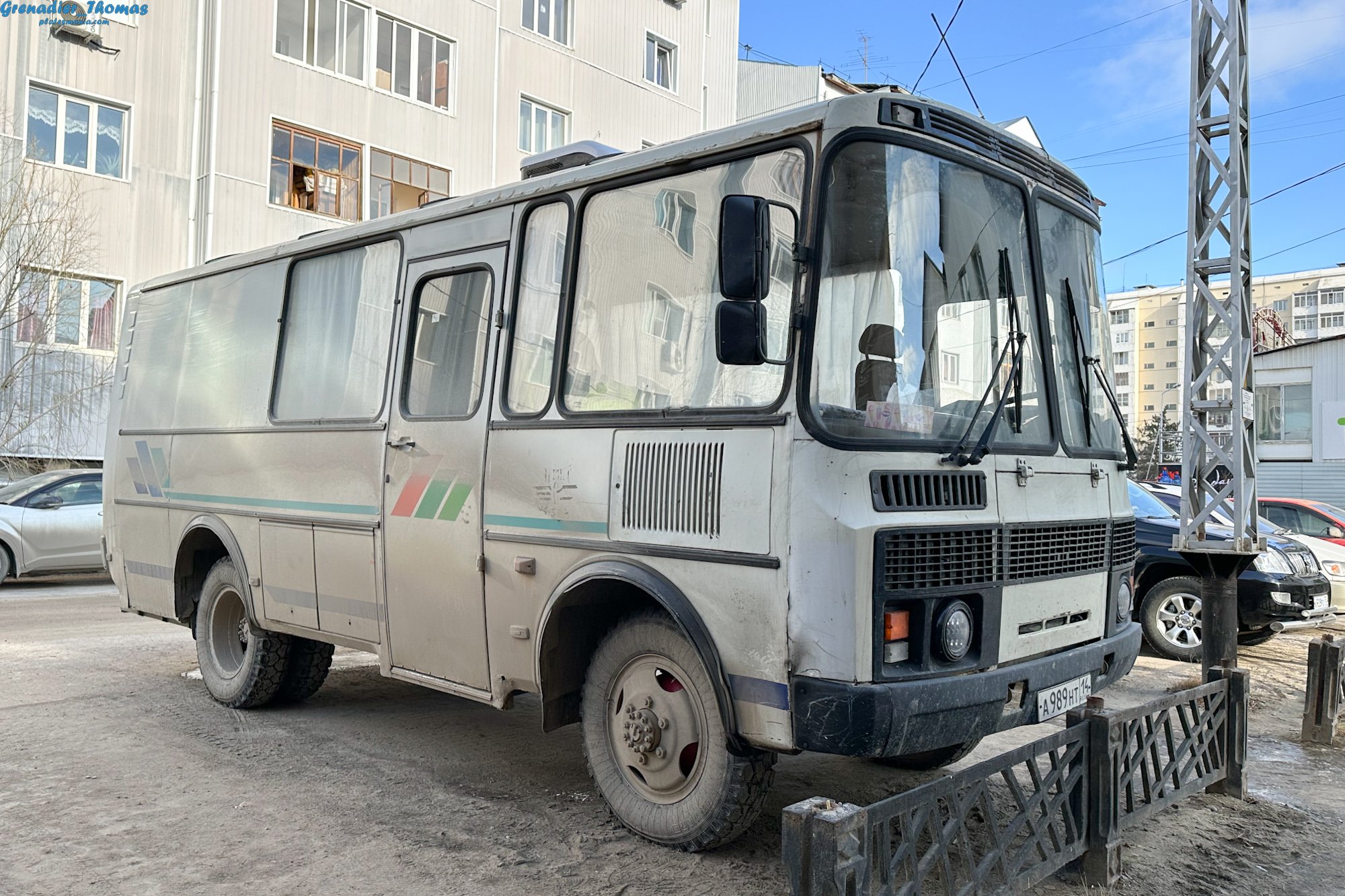 а 989 нт 14, PAZ 3206 3206-20 (Cargo), facelift, 2014–