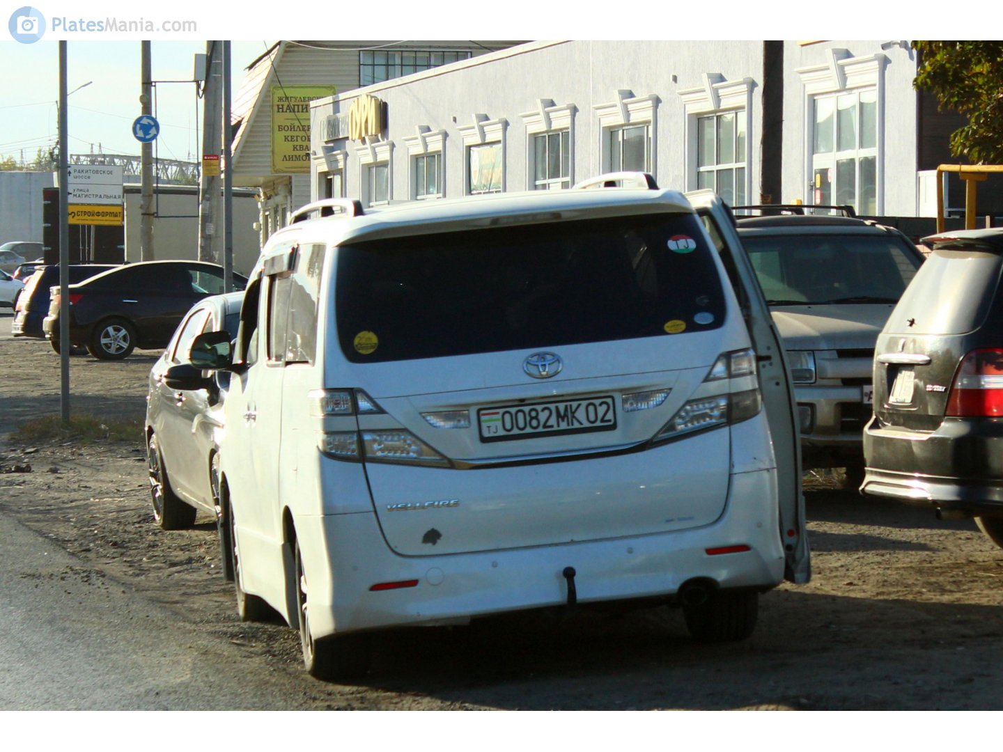 0082MK02, Toyota Vellfire 1st gen (AH20), 2008–2015
