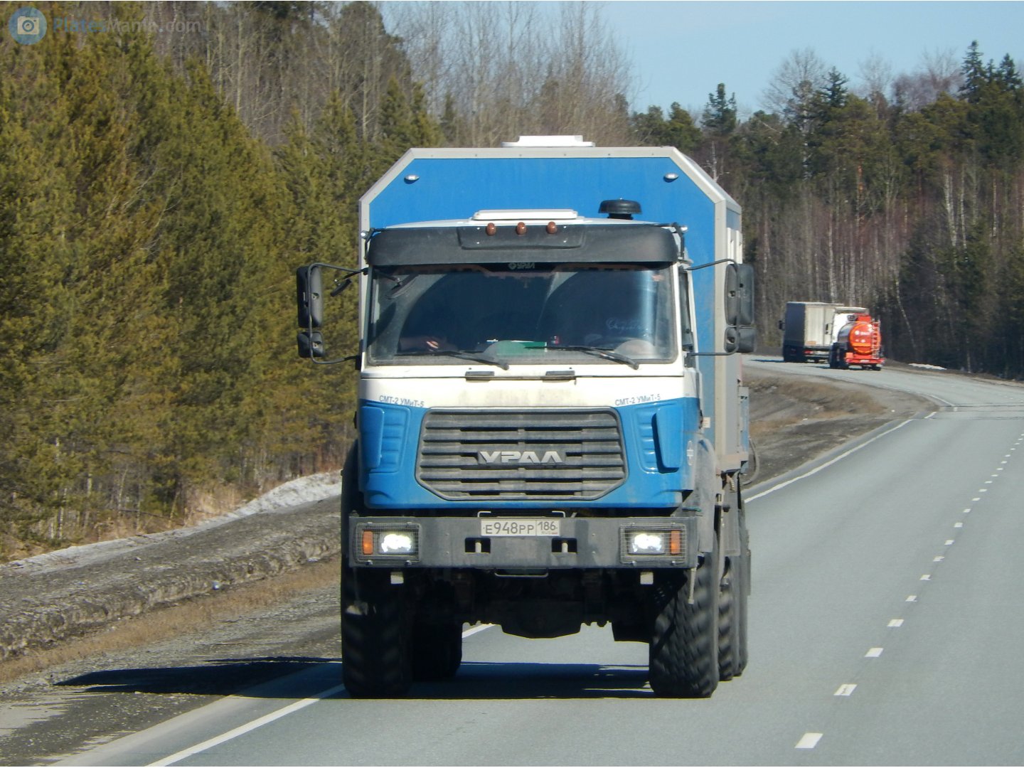 е 948 рр 186, Ural (UralAZ) 3255 3255-М, Iveco Cab, 2015–