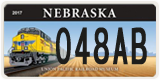 Nebraska, Specialty plates (123AB)