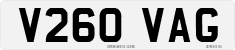 License plate of the United Kingdom, 1983 year system